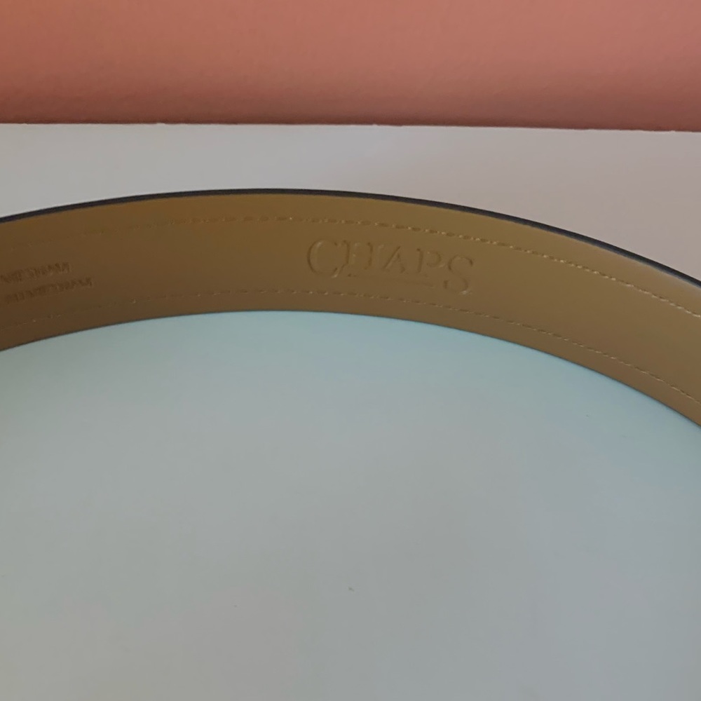 Men’s Chaps Tan Belt. NWT. XL - Picture 3 of 7